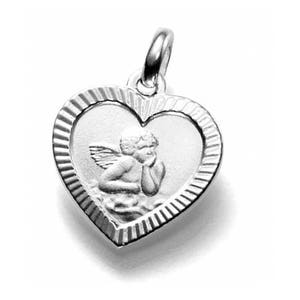 Pendant 925 silver guardian angel pendant image 1