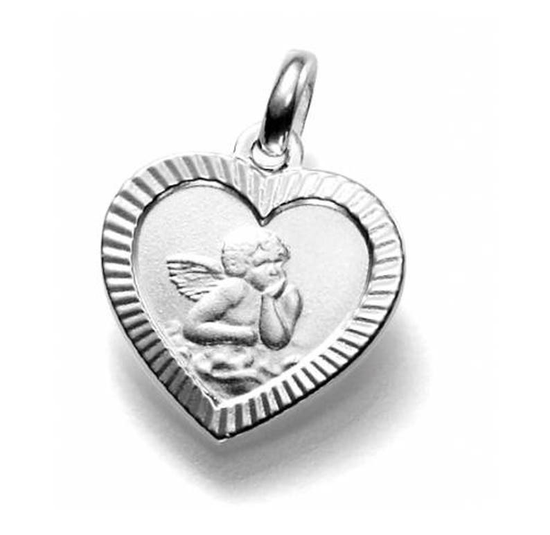 Pendant 925 silver guardian angel pendant image 1