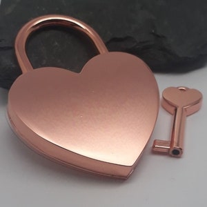 Love lock with engraving, personalized lock, bridge lock image 6