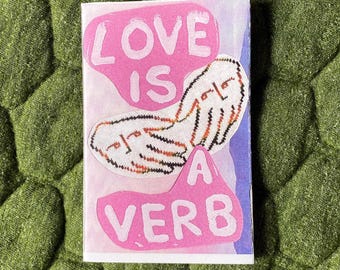 L'amour est un verbe Mini-zine
