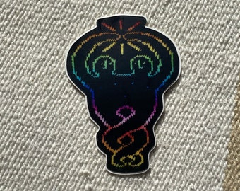 Rainbow Connection Sticker