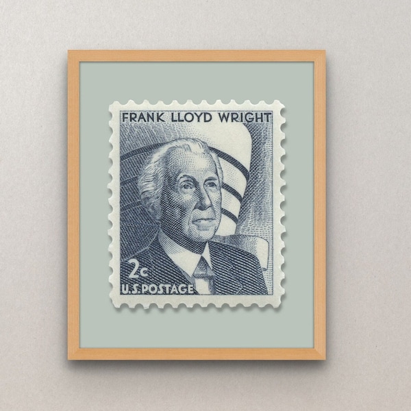 Frank Lloyd Wright Print - Etsy