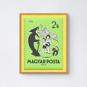 Hansel and Gretel Hungary 1959 - Museum-Quality Print (11 x 14in) No Frame