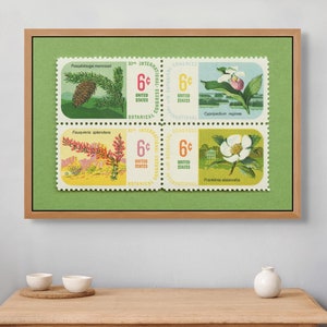 Botanischer Kongreß Druck, Botanischer Kongreß Poster, Botanische Briefmarke, 1969 6c Briefmarken - Druck in Museumsqualität