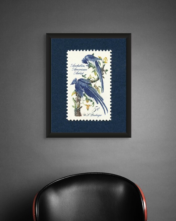 Audubon Bird Print: Vintage 1963 5c Postage Stamp Art