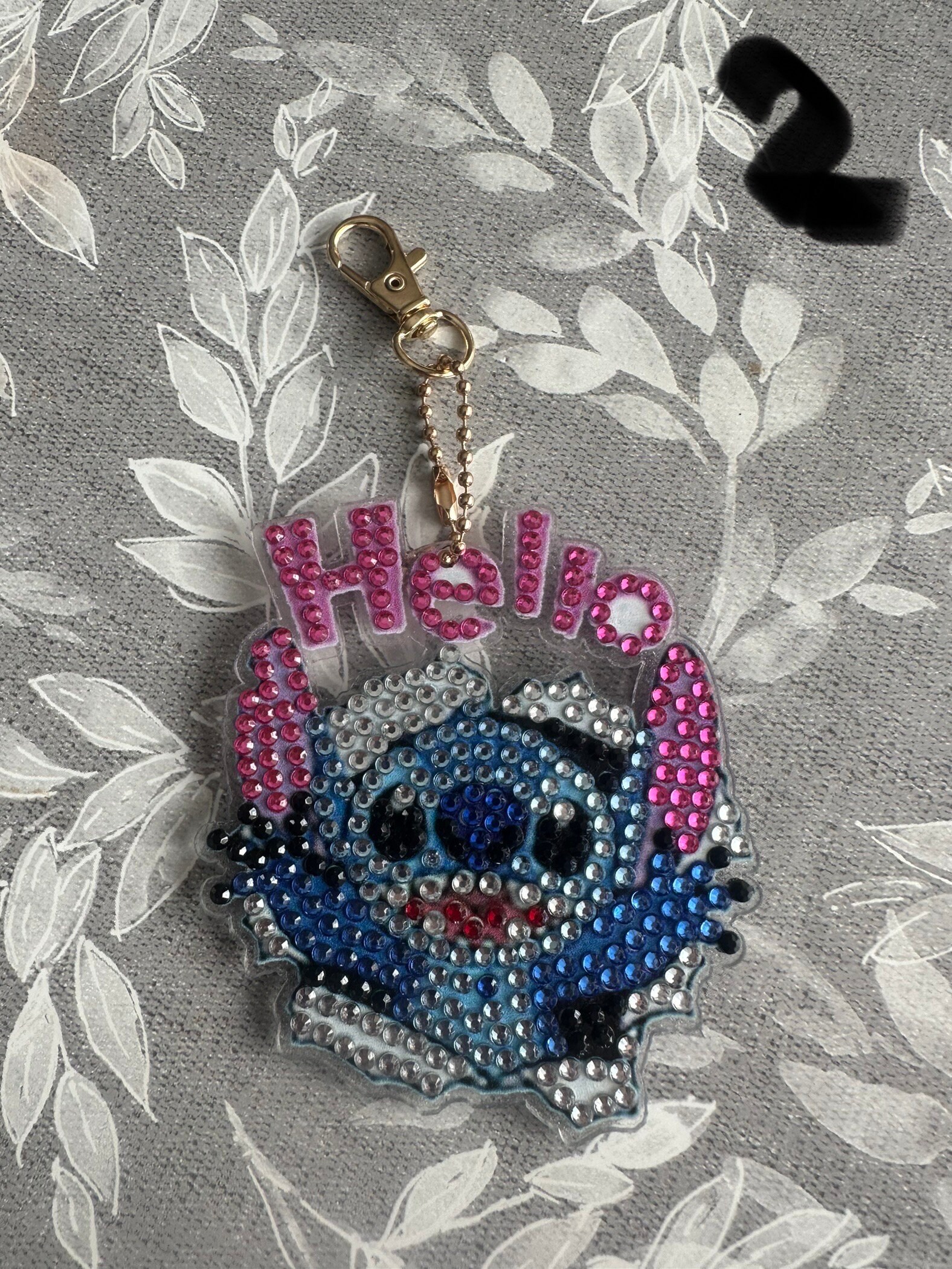 Various Stitch Diamond Art Keyrings - Etsy