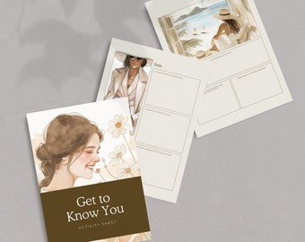 Discover Yourself: Get to Know Me Activity Sheets