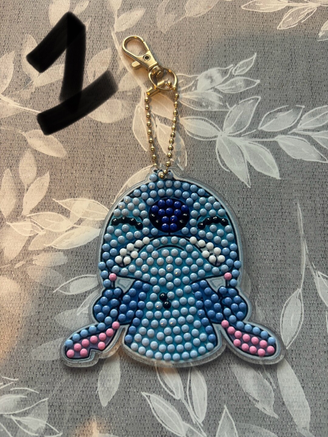 Stitch Keyrings. Diamond Art - Etsy