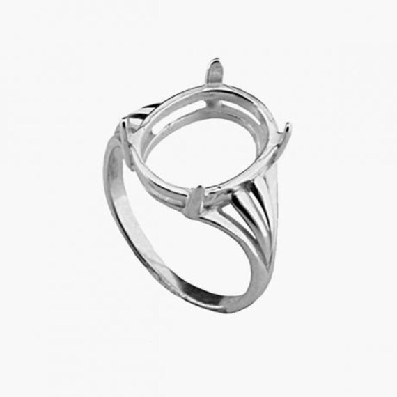 sterling silver bezel ring blank