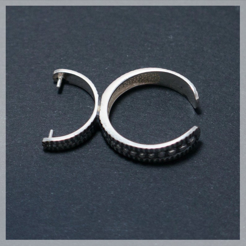 Silver Ring Base Round Blank Ring for pearl or beads