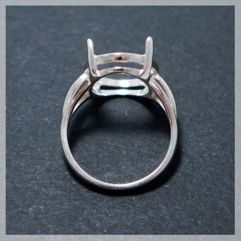 Sterling Silver Ring Base Ring Jewelry Making Blank Rings Etsy