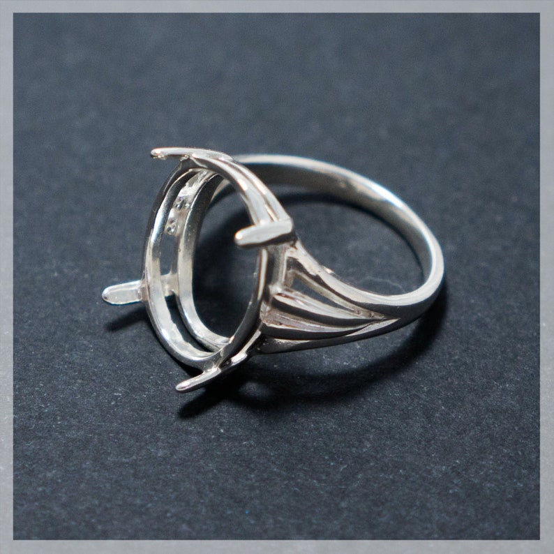 Sterling Silver Ring Base Ring Jewelry Making Blank Rings Etsy