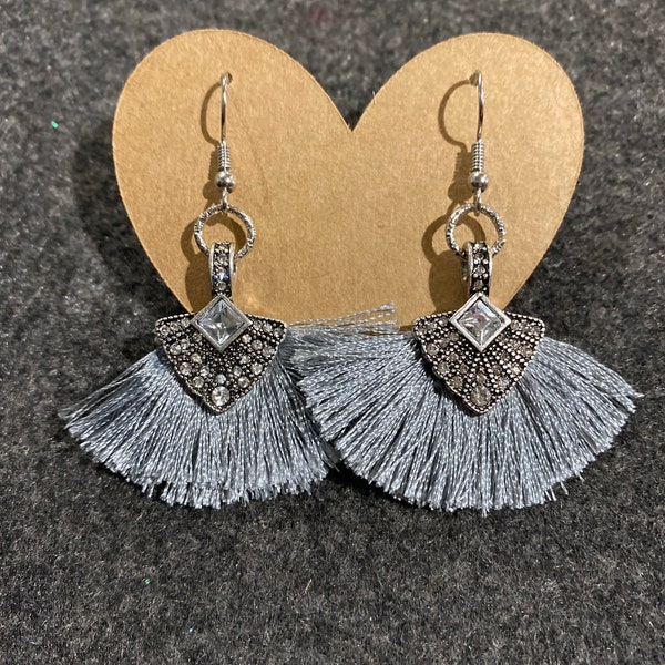 Tassel Earrings Etsy