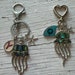 Abalone Jellyfish Keychain Sea Animal Keychain Jellyfish - Etsy