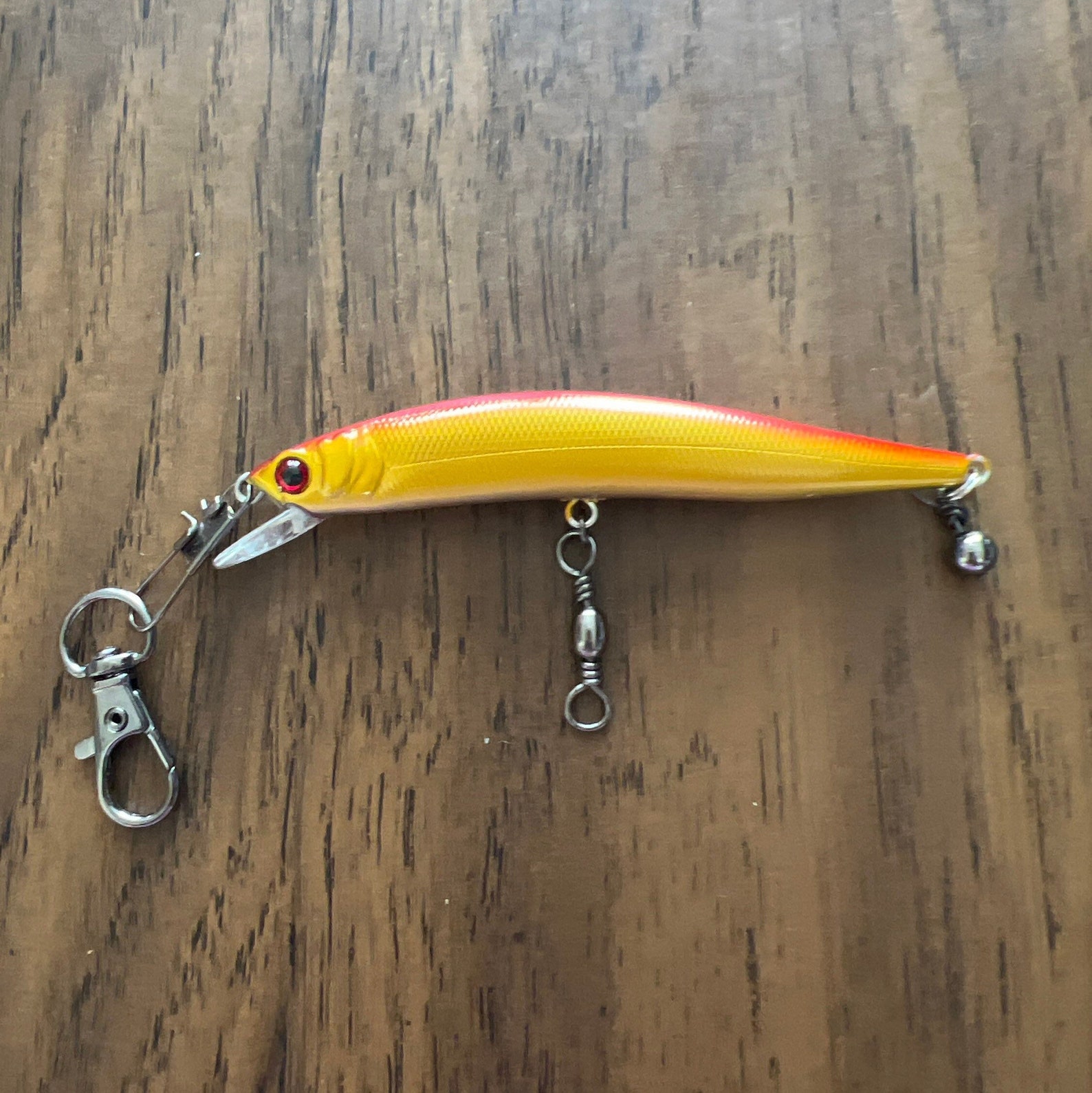 Fish Lure Keychain Fishing Lure Keychain Gifts for Him Etsy