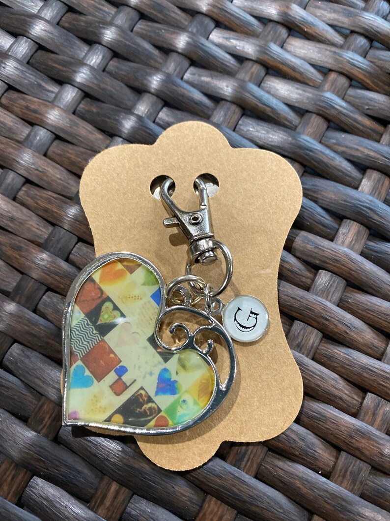 Heart Zipper Pull Silver Zipper Pull Heart Purse Charm Etsy