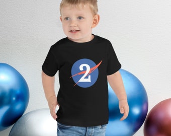TWO THE MOON Toddler Birthday t-shirt