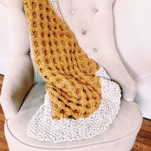 Two Knitting Pattern Instant Download Forest Canopy Baby Blanket Pattern and Honeycomb Baby Blanket Pattern Knit Knitter Baby Shower