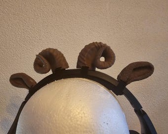 Set of jester horns and ears for headset