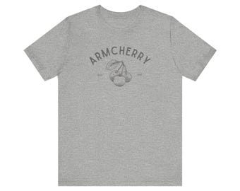 Armcherry kortärmad t-shirt för vuxna | Unisex