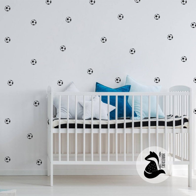 Wall Stickers Soccer Decals Nursery Kids Decal Room Baby