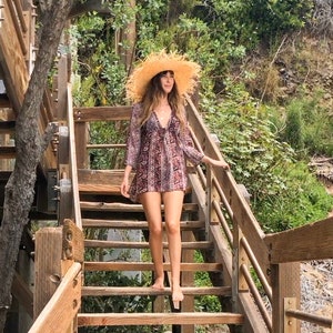 Swimsuit Coverup - Chiffon Coverup - Women's Swimwear - Beach Cover Up - Vacation Coverup - Beach Kaftan - Swimsuit Cover  Swimsuit Coverup,