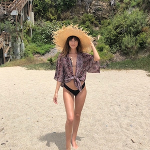 Boho Tribal print kimono