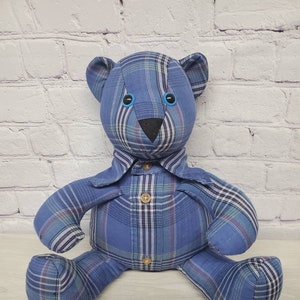 Keepsake Memory Bear: Handmade from Loved One&#39;s Clothing