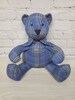 Memory Bear made from a loved one's clothing/ keepsake bear/ bear made from a shirt