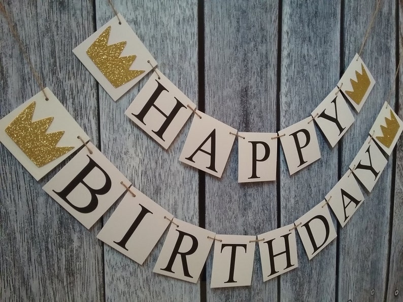 1 birthday banner