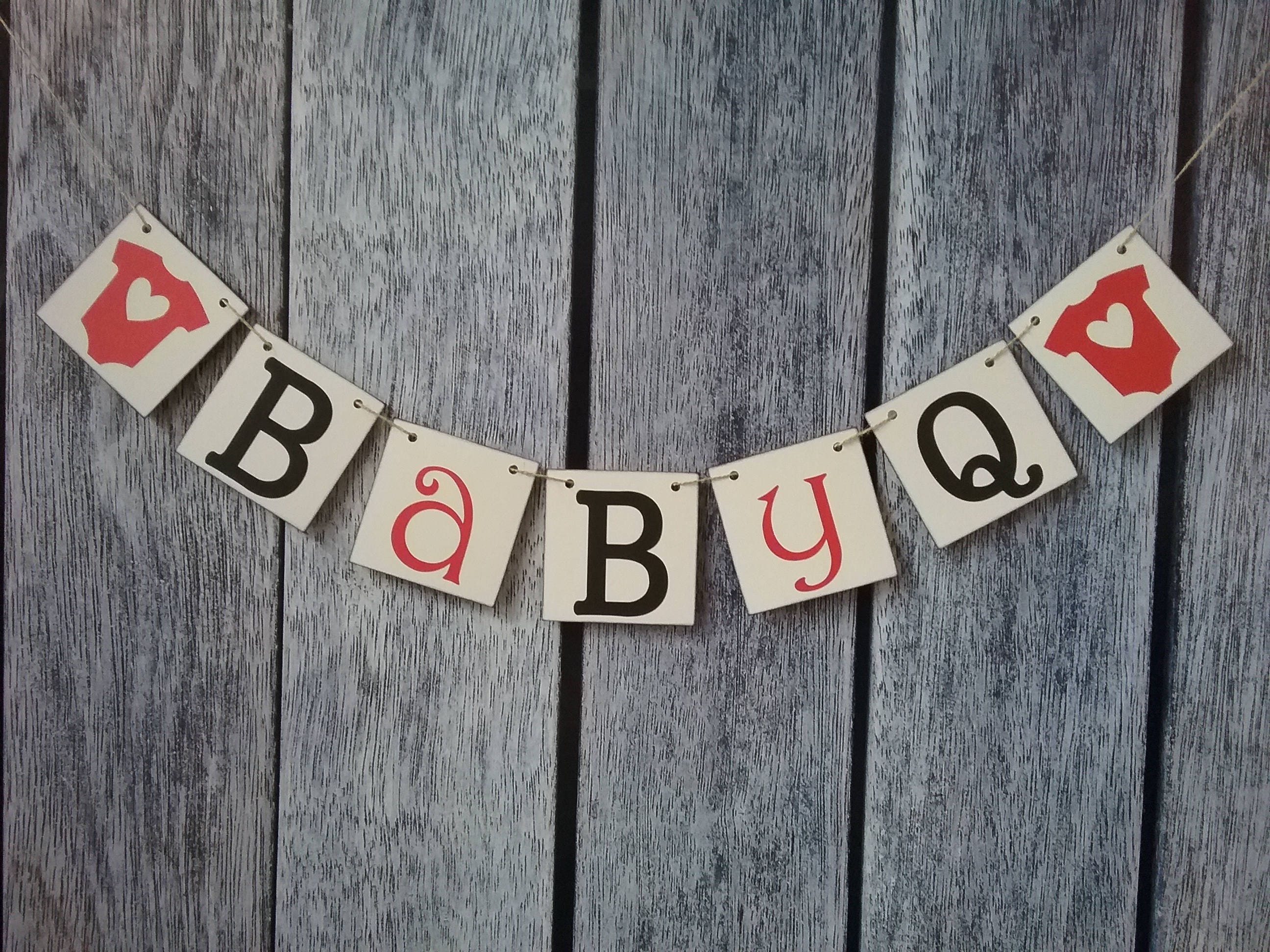 Bbq Baby Shower Banner Baby Q Banner Baby Q Decorations Etsy Bbq Baby Shower Banner Baby Q Banner Baby Q Decorations Etsy