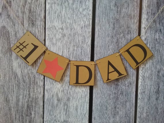 Father S Day Banner 1 Dad Banner Fathers Day Ideas Etsy