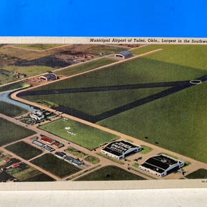 Cartolina dell'aeroporto municipale di Tulsa