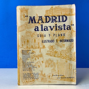 Madrid Touristenbroschüre
