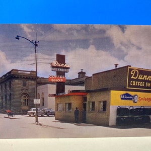 Dunn's Coffee Shop Laramie Carte postale WY