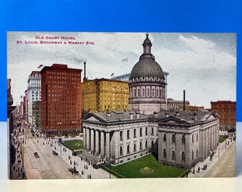 Old Court House St. Louis Postcard