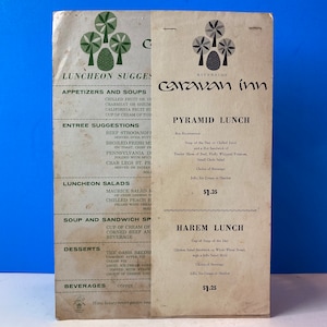 Caravan Inn Riverside Menu