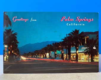 Greetings From Palm Spring's Postcard