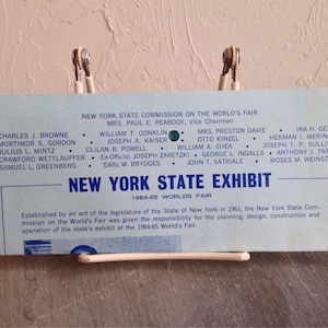 New York State Exhibit Flier New York World&#39;s Fair