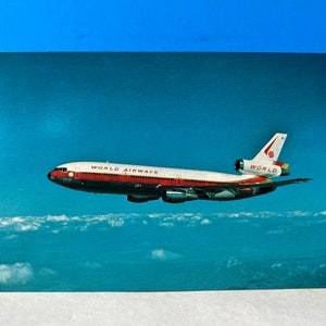 Cartolina World Airways DC-10