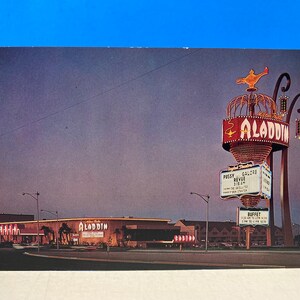 Milton Prell's Aladdin Hotel Postkarte