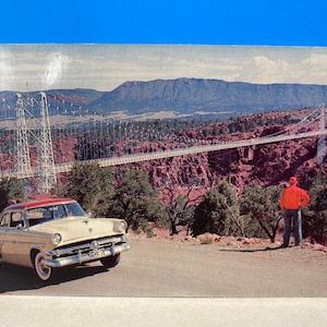 Cartão Postal Ponte Suspensa Royal Gorge