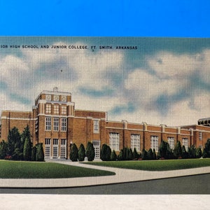 Cartão Postal High School & Junior College Fort Smith