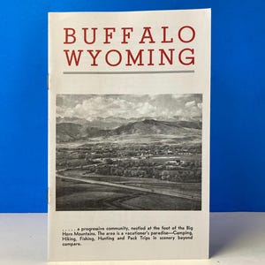 Buffalo Wyoming Broschüre
