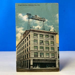 Edifício Wright Oklahoma City Cartão Postal 1911