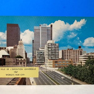 Boulevard Dorchester W Place Ville Marie Montréal Carte postale