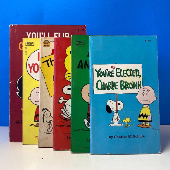 ヴィンテージピーナッツブック6冊 - Etsy 日本