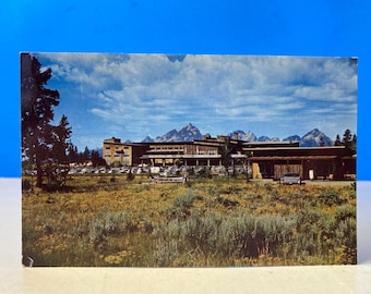 Jackson Lake Lodge Postcard Grand Teton Natl Park
