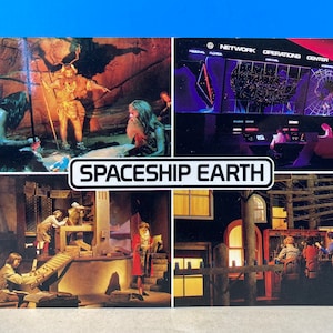 Raumschiff Erde Epcot Postkarte