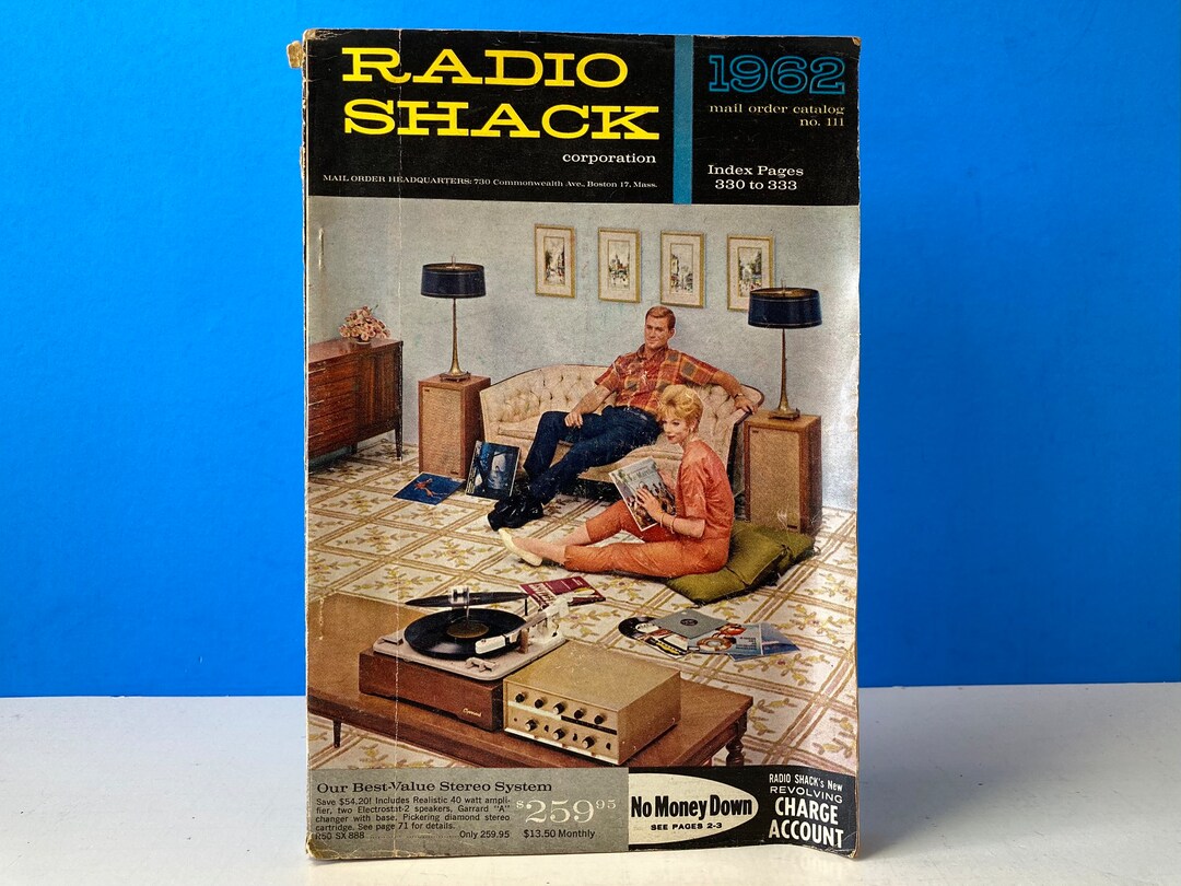 1962 Radio Shack Catalog Etsy